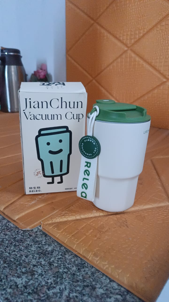 Thermos Cup Stainless Steel Cold Coffee Cup (460Ml Approx) Thermos Cup Stainless Steel Cold Coffee Cup (460Ml Approx)